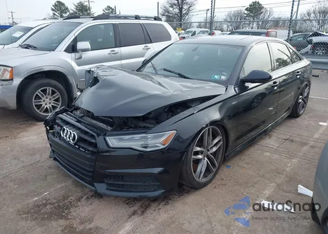 2016 Audi S6 4.0T Premium Plus z USA, uszkodzony, nr VIN WAUF2AFC0GN038012